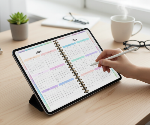 Modakirati 2026: Digital planner